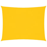 Parasole a Vela Oxford Rettangolare 6x7 m Gialla