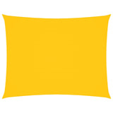 Parasole a Vela Oxford Rettangolare 6x8 m Giallo