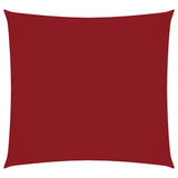 Vela Parasole in Tela Oxford Quadrata 2x2 m Rossa