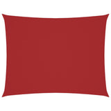 Parasole a Vela Oxford Rettangolare 2x3 m Rosso