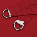 Parasole a Vela Oxford Triangolare 2,5x2,5x3,5 m Rosso