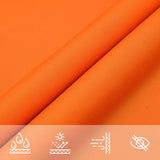 Parasole a Vela Oxford Rettangolare 3x6 m Arancione