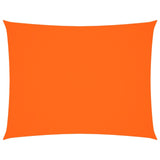 Parasole a Vela Tessuto Oxford Rettangolare 5x7m Arancione