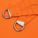 Parasole a Vela Tessuto Oxford Rettangolare 5x7m Arancione