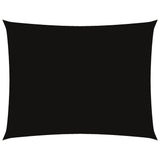 Parasole a Vela Oxford Rettangolare 3,5x4,5 m Nero
