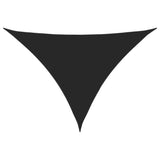Parasole a Vela Oxford Triangolare 3x4x4 m Nero