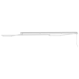 Struttura della tenda Bianco 500  350 cm Alluminio