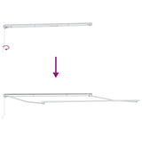 Struttura della tenda Bianco 500  350 cm Alluminio