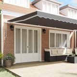 Tenda da Sole Bianco 6  3,5 m Metallo