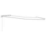 Tenda da Sole Bianco 6  3,5 m Metallo