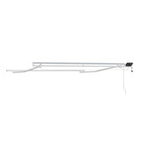 Struttura della tenda Bianco 350 x 250 cm Alluminio