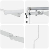 Struttura della tenda Bianco 350 x 250 cm Alluminio