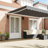 Tenda da Sole Bianco 4,5  3 m Metallo