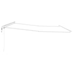 Tenda da Sole Bianco 4,5  3 m Metallo