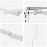 Tenda da Sole Bianco 4  3,5 m Metallo