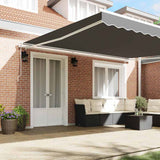 Tenda da Sole Bianco 4  3,5 m Metallo