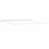 Tenda da Sole Bianco 4  3,5 m Metallo