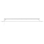 Tenda da Sole Bianco 6  3,5 m Metallo
