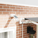 Struttura della tenda Bianco 350 x 250 cm Alluminio