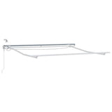 Struttura della tenda Bianco 350 x 250 cm Alluminio