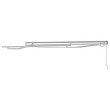 Struttura della tenda Bianco 350 x 250 cm Alluminio