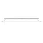 Tenda da Sole con Bianco 6  3,5 m Metallo