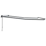 Tenda da Sole Antracite 5 x 3 m Metallo