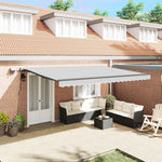 Tenda da Sole con Antracite 4  3 m Metallo