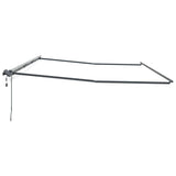 Tenda da Sole con Antracite 6  3,5 m Metallo