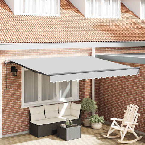 Tenda da Sole Antracite 3 x 2,5 m Metallo