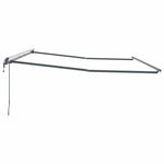 Tenda da Sole Antracite 4  3 m Metallo