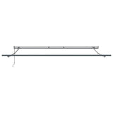 Tenda da Sole Antracite 4  3,5 m Metallo