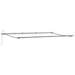 Tenda da Sole con Antracite 6 x 3 m Metallo