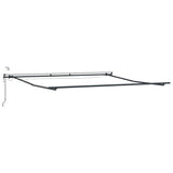 Tenda da Sole con Antracite 4,5  3,5 m Metallo