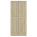 Libreria Rovere Sonoma 82,5x30,5x185,5 cm in Legno truciolato