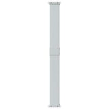 Tenda Laterale Retrattile per Patio 140x600 cm Nera