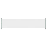 Tenda Laterale Retrattile per Patio 140x600 cm Crema