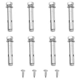 Tenda Laterale Retrattile per Patio 600x160 cm Grigia