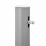 Tenda Laterale Retrattile per Patio 140x1200 cm Marrone