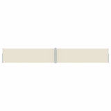 Tenda Laterale Retrattile per Patio 170x1200 cm Crema