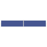 Tenda Laterale Retrattile per Patio 170x1200 cm Blu