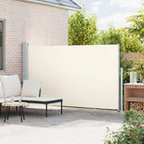 Tenda Laterale Retrattile per Patio 180x300 cm Crema