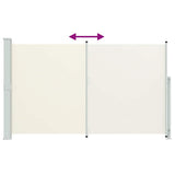 Tenda Laterale Retrattile per Patio 180x300 cm Crema