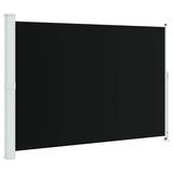 Tenda Laterale Retrattile per Patio 200x300 cm Nero
