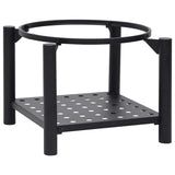 Braciere con Attizzatoio 54x54x55 cm in Acciaio