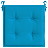 Cuscini per Sedia 6 pz Blu 50x50x3 cm in Tessuto Oxford