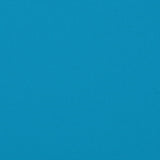 Cuscini per Sedie 6 pz Blu 120x50x3 cm in Tessuto