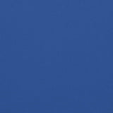 Cuscini per Sedie 4 pz Blu Reale 120x50x3 cm in Tessuto