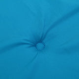 Cuscini per Sedia 6 pz Blu 100x50x3 cm in Tessuto Oxford