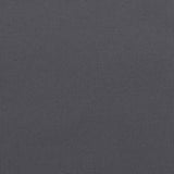 Cuscino per Lettino Antracite 186x58x4 cm in Tessuto Oxford